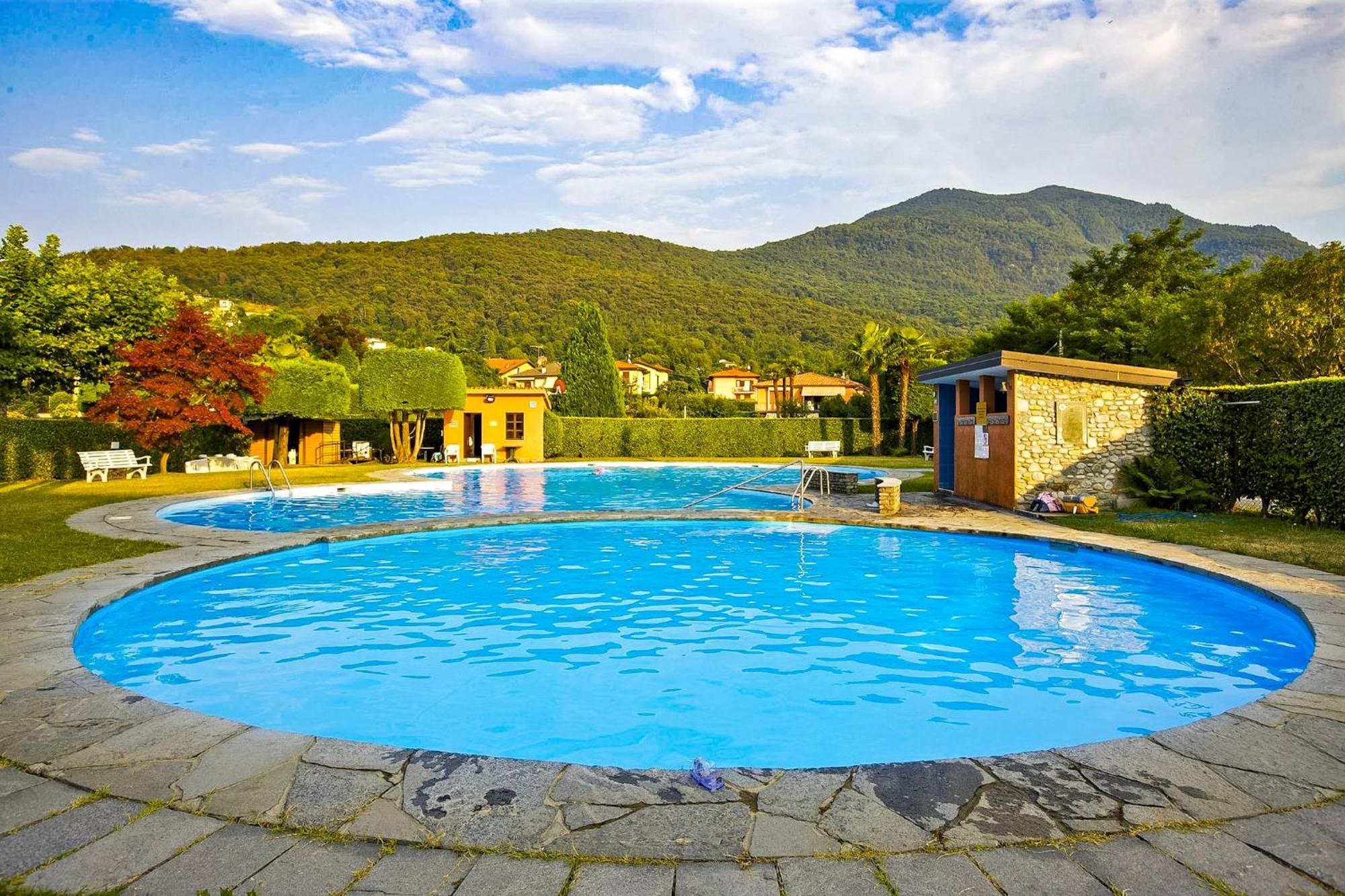 Parco Belmonte: Vista Fantastica Apartment Brezzo Bagian luar foto