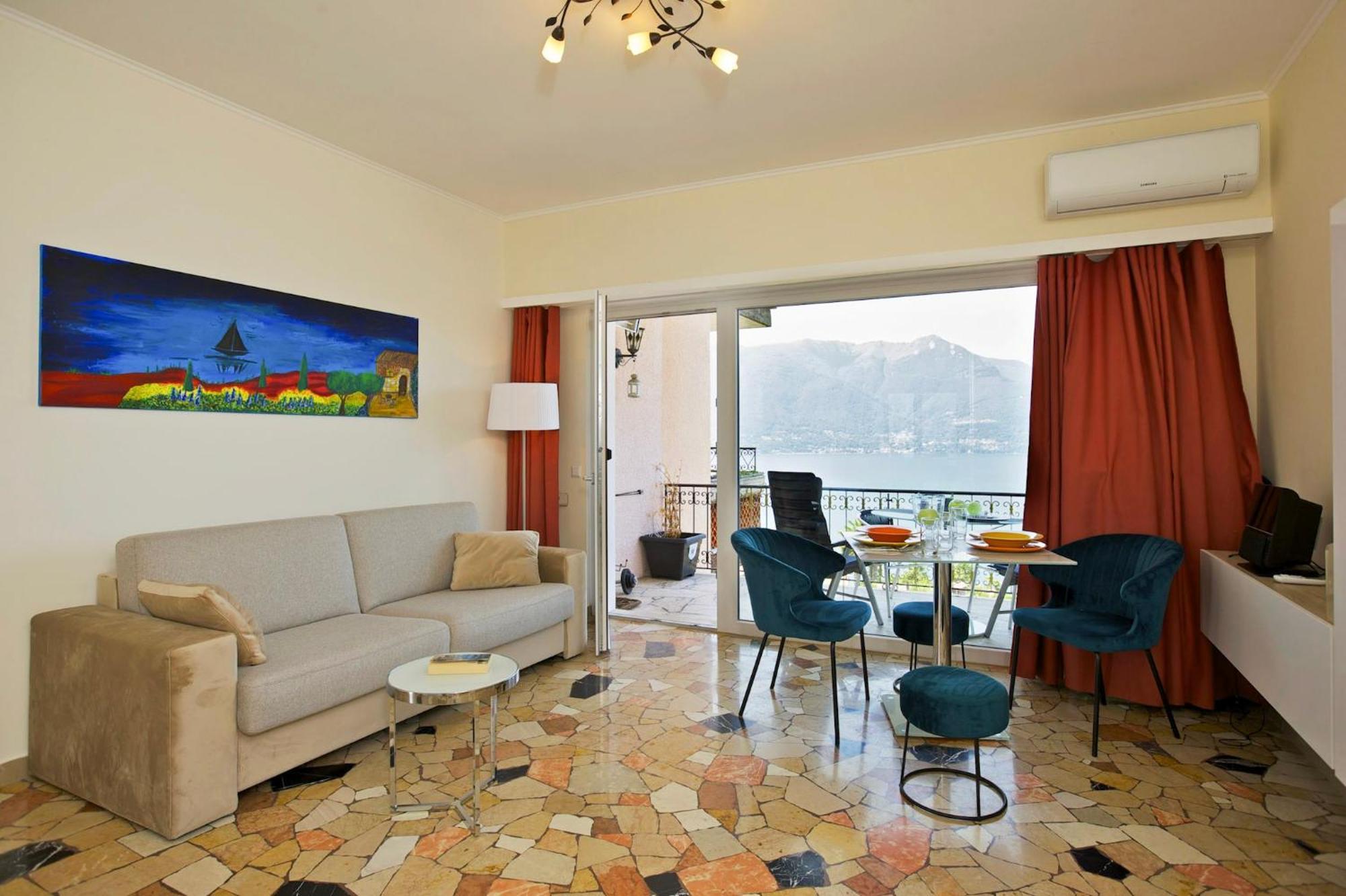 Parco Belmonte: Vista Fantastica Apartment Brezzo Bagian luar foto