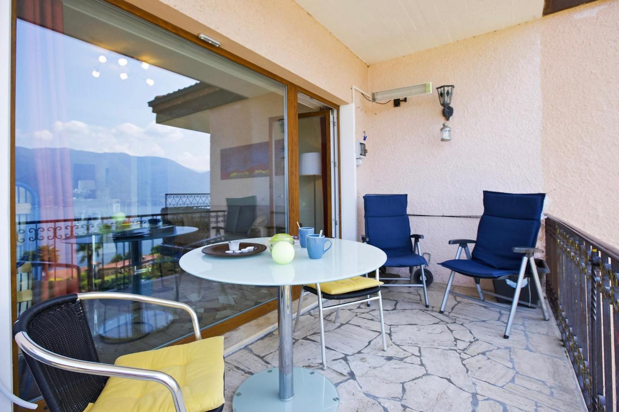 Parco Belmonte: Vista Fantastica Apartment Brezzo Bagian luar foto