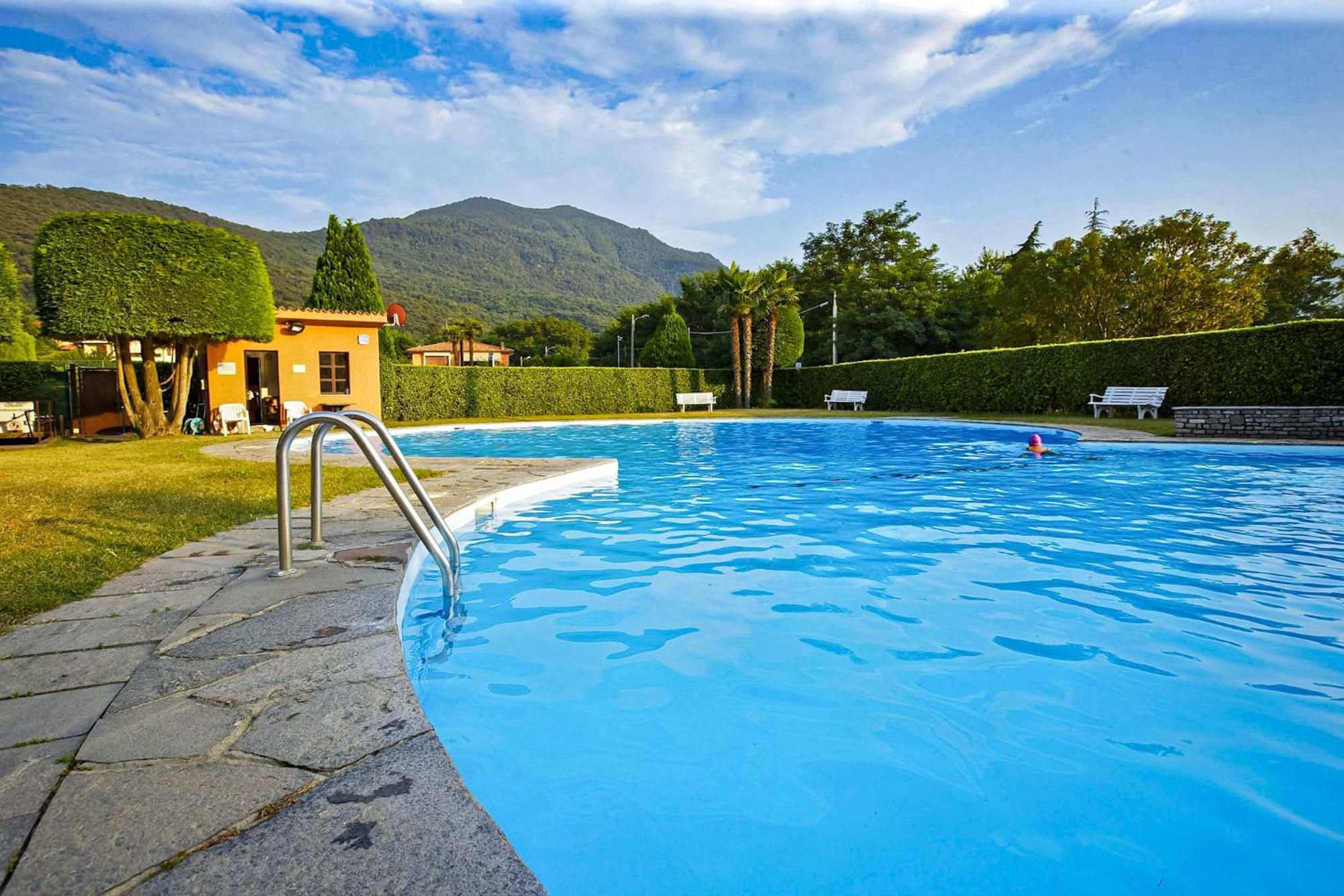 Parco Belmonte: Vista Fantastica Apartment Brezzo Bagian luar foto